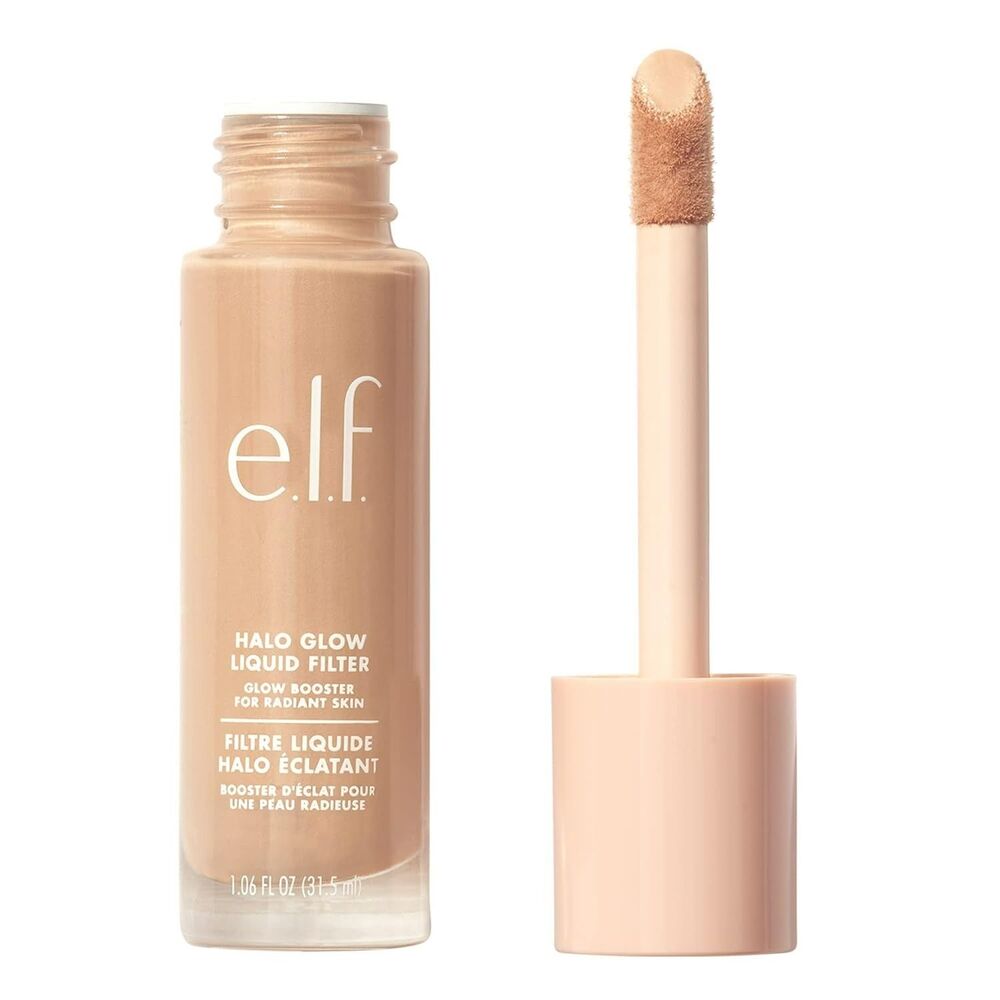 e.l.f. Halo Glow Liquid Filter Complexion Booster Glowing 3 Light/Medium 1.06oz